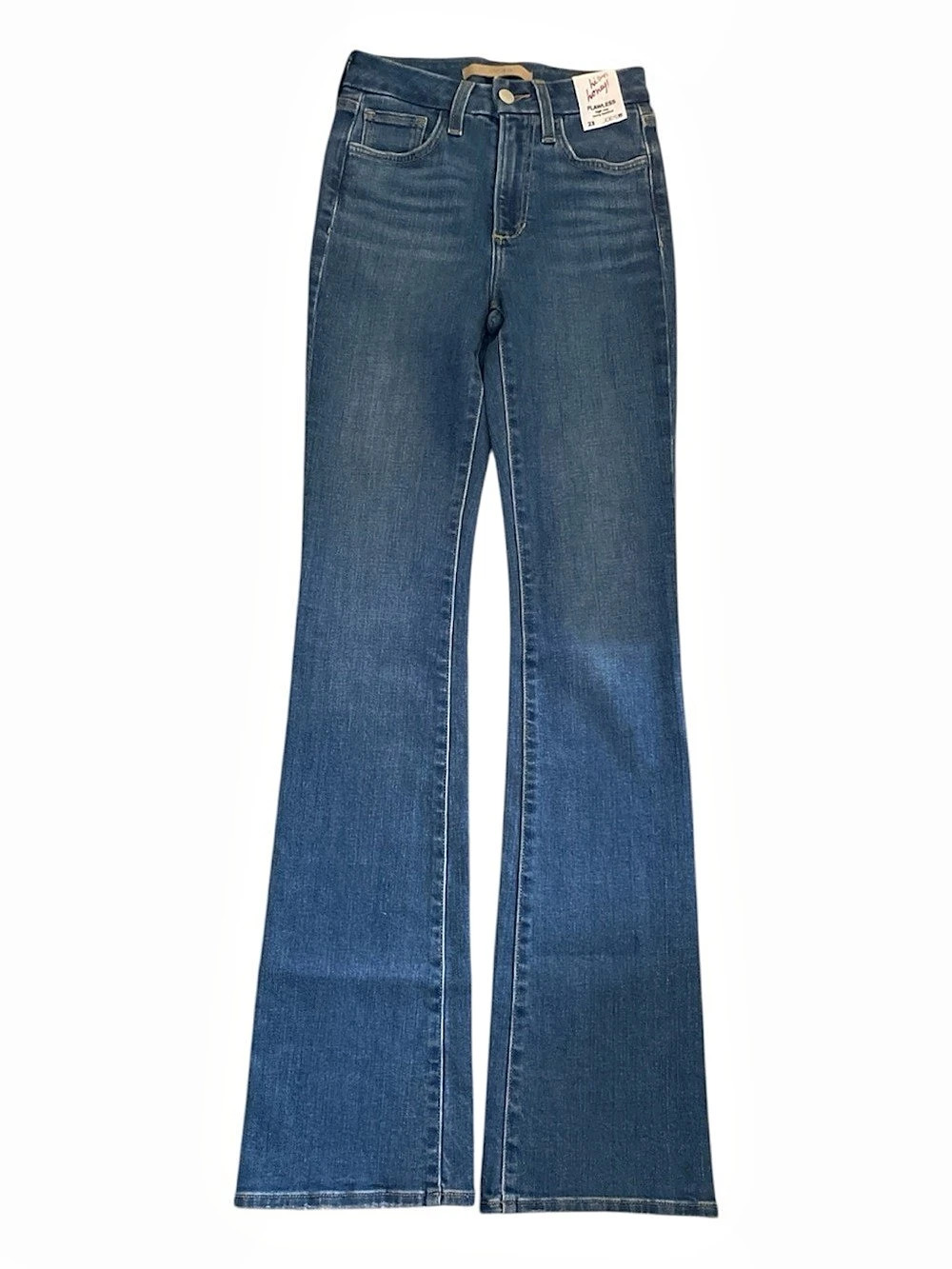 Joe's The Hi Honey Flare Jeans in Blue Waist 23 NWT